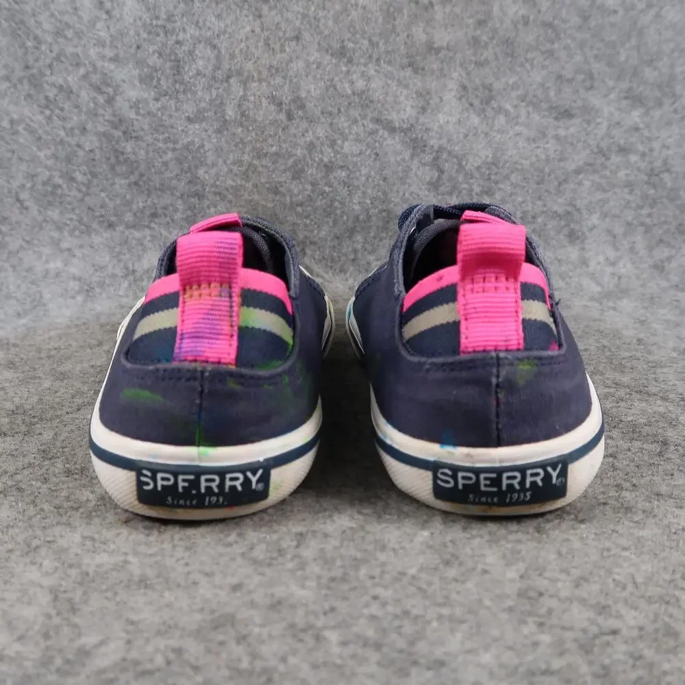 Sperry Shoes Kids 13 Casual Sneakers Hy Port Top Sider Lace Up Canvas Slip On